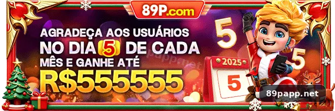 89p bônus R$5.000 + 500 giros